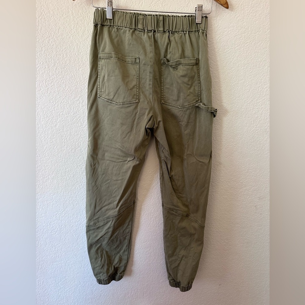 Young Fabulous & Broke YFB Harrison Cargo Pant in Reed Pigment Green - Size Sm - Picture 5 of 10